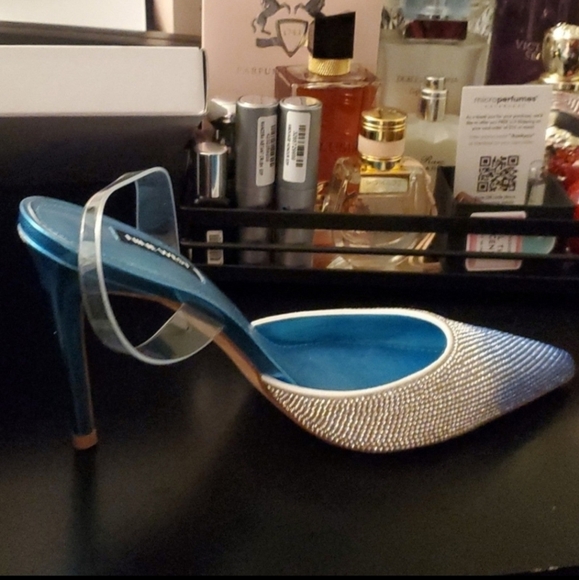 Brand new Nine West blue and silver heel.Nine West - Picture 7 of 7